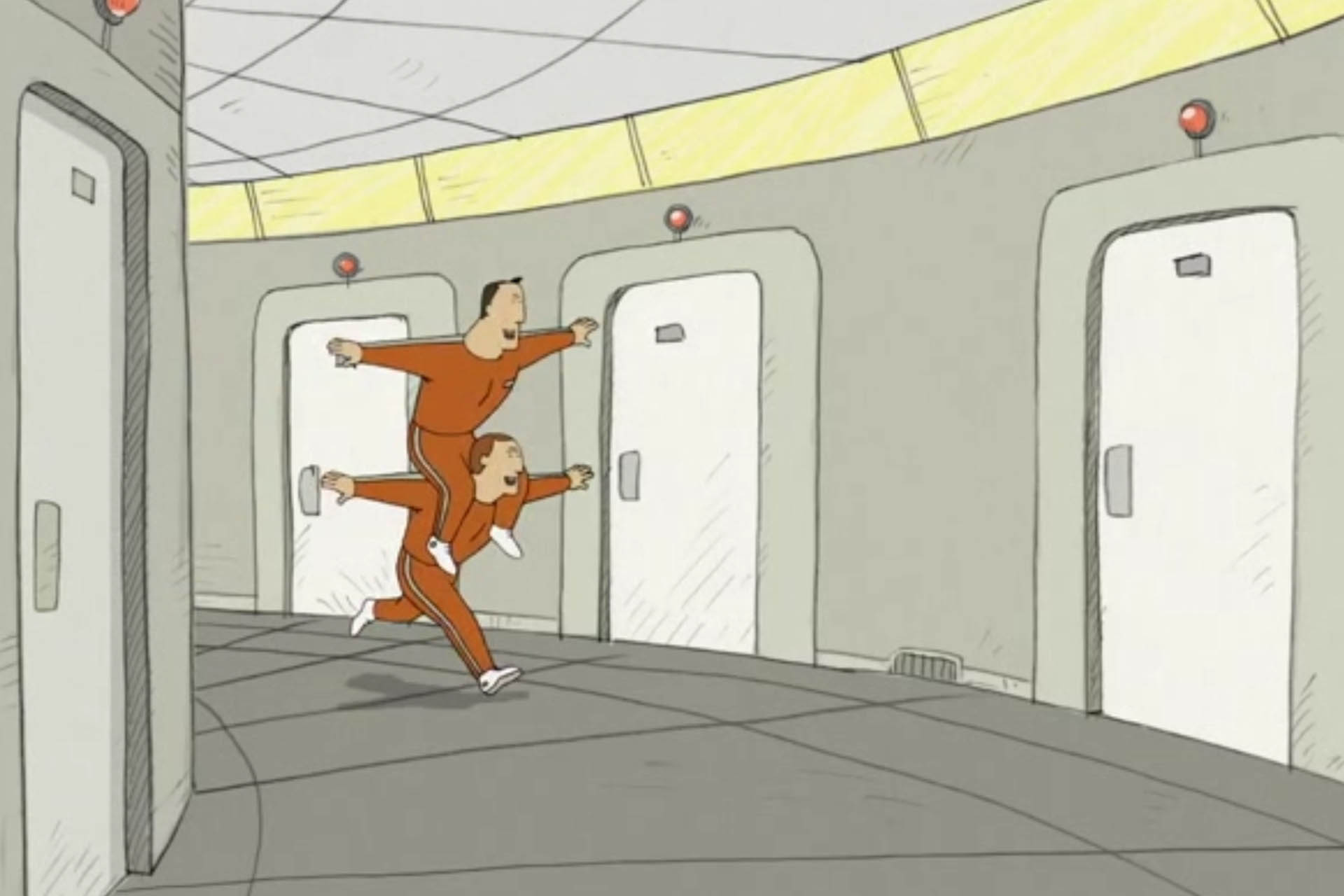 Кадр из мультфильма «Мы не можем жить без космоса»