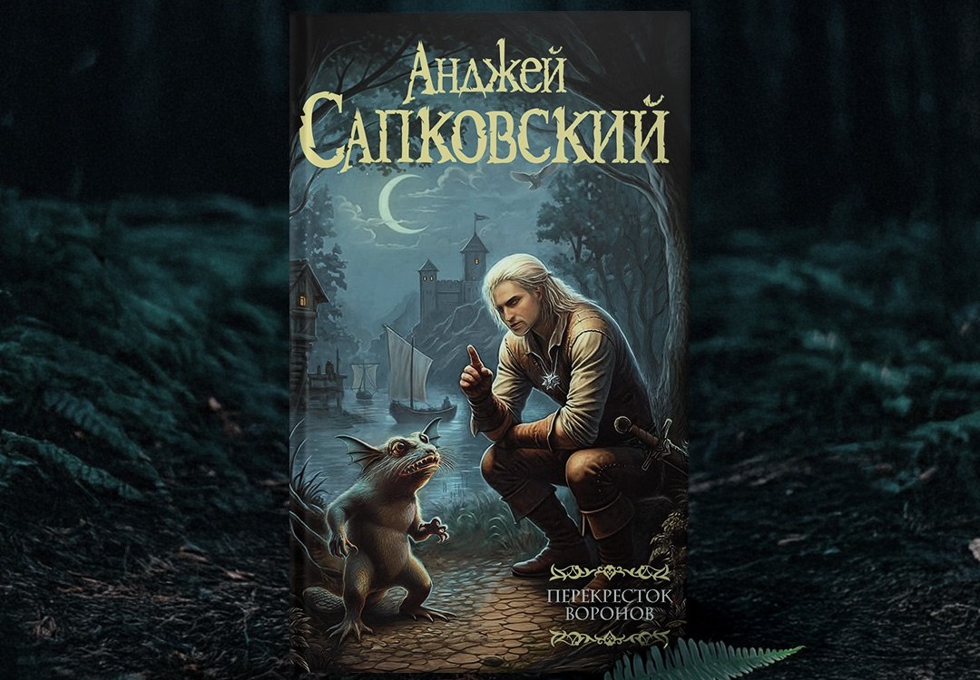 Первая версия обложки «Перекрестка воронов»
