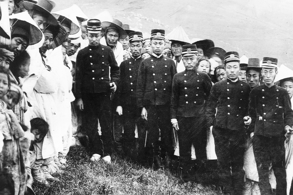 Японские жандармы в Корее, 1910 год