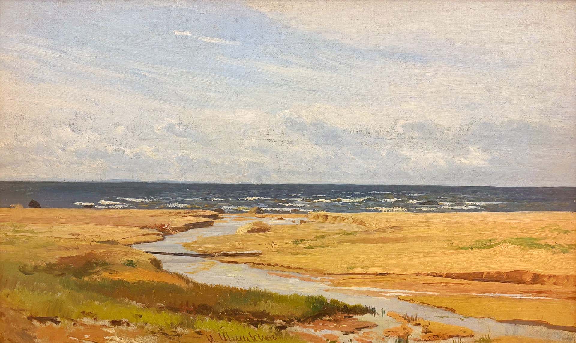 Иван Шишкин, «Финский залив» («Морской берег»)