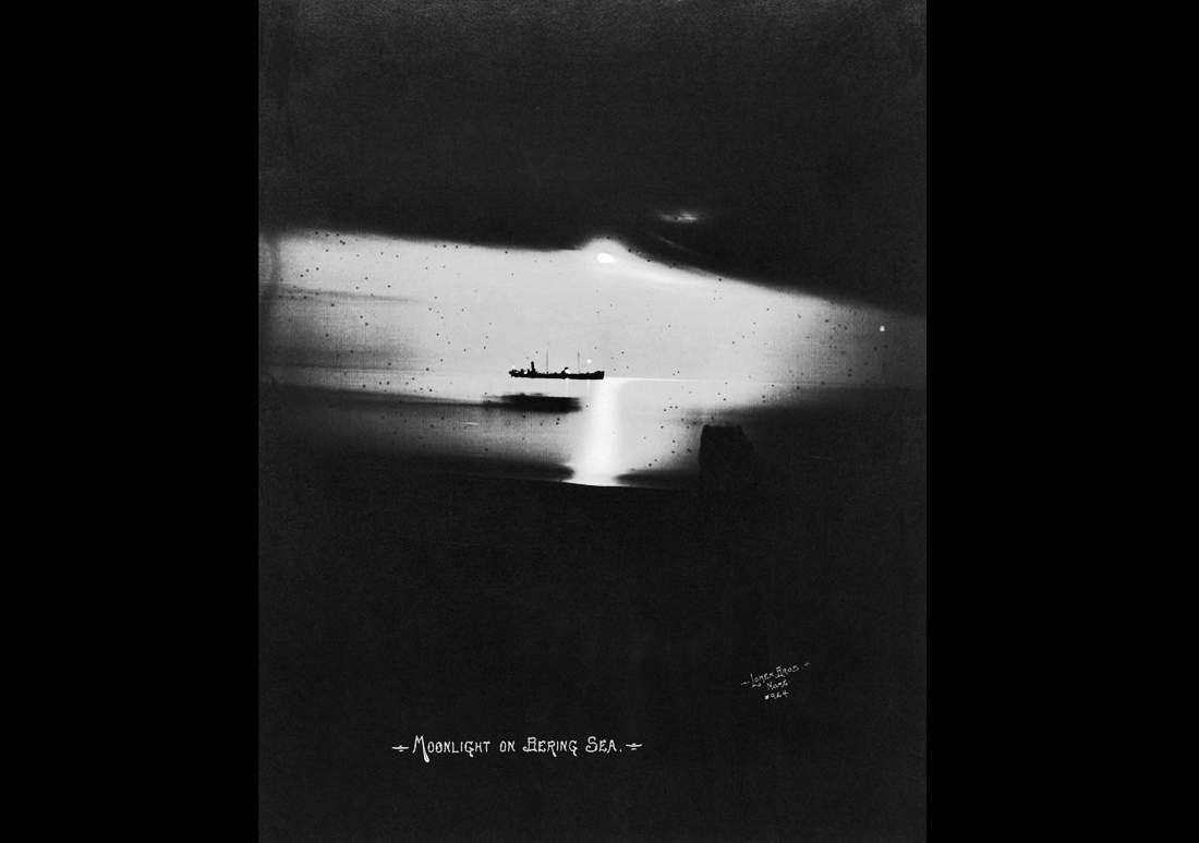 Лунный свет на Беринговом море, между 1900 и 1927 г.