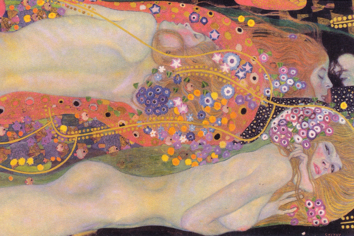 Густав Климт. «Водяные змеи II», 1907 год