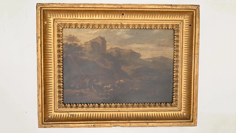 Пейзаж художника Иоганна Франца Лаутерера