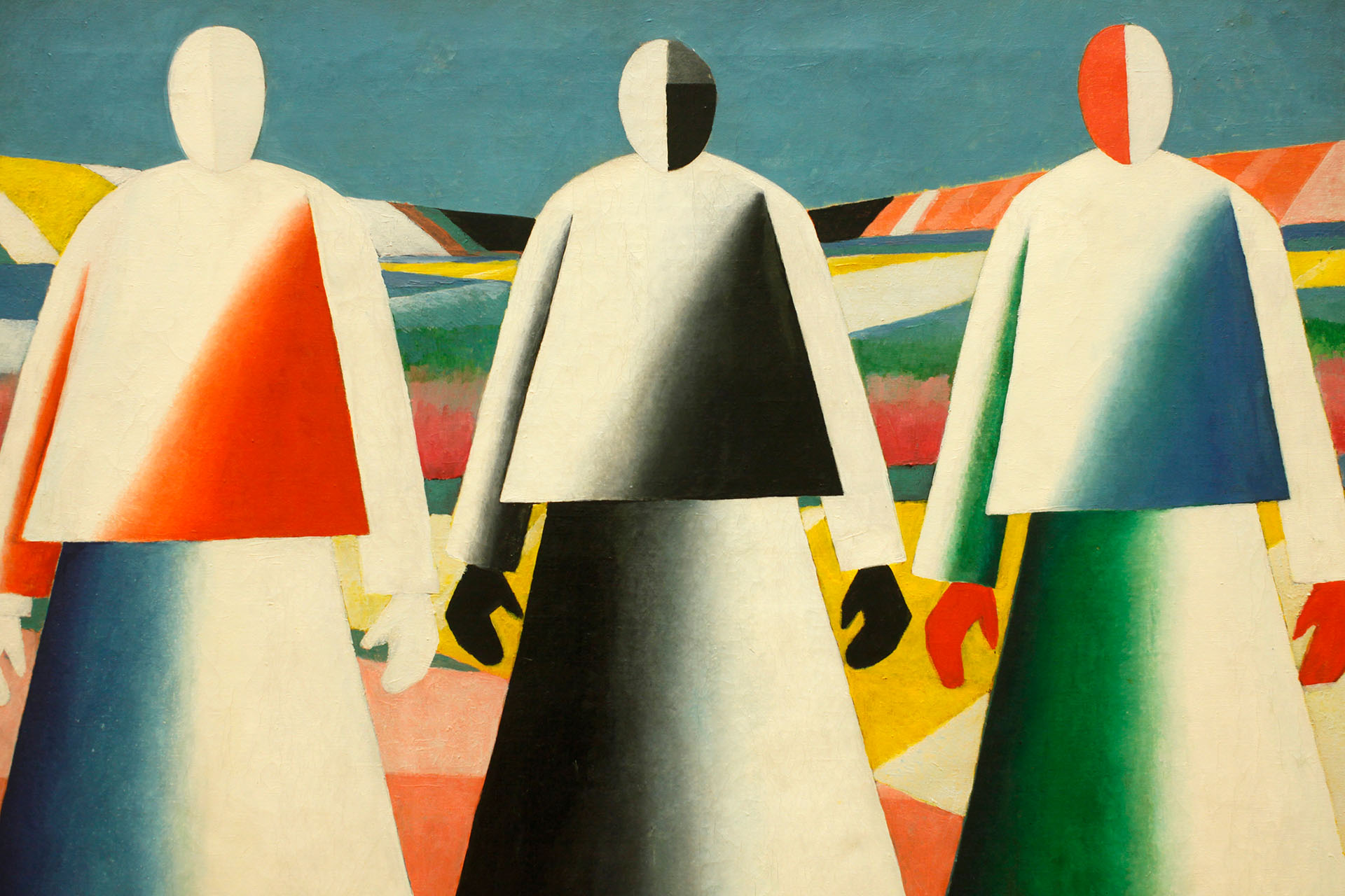 Казимир Малевич, «Девушки в поле», 1928-1929 годы