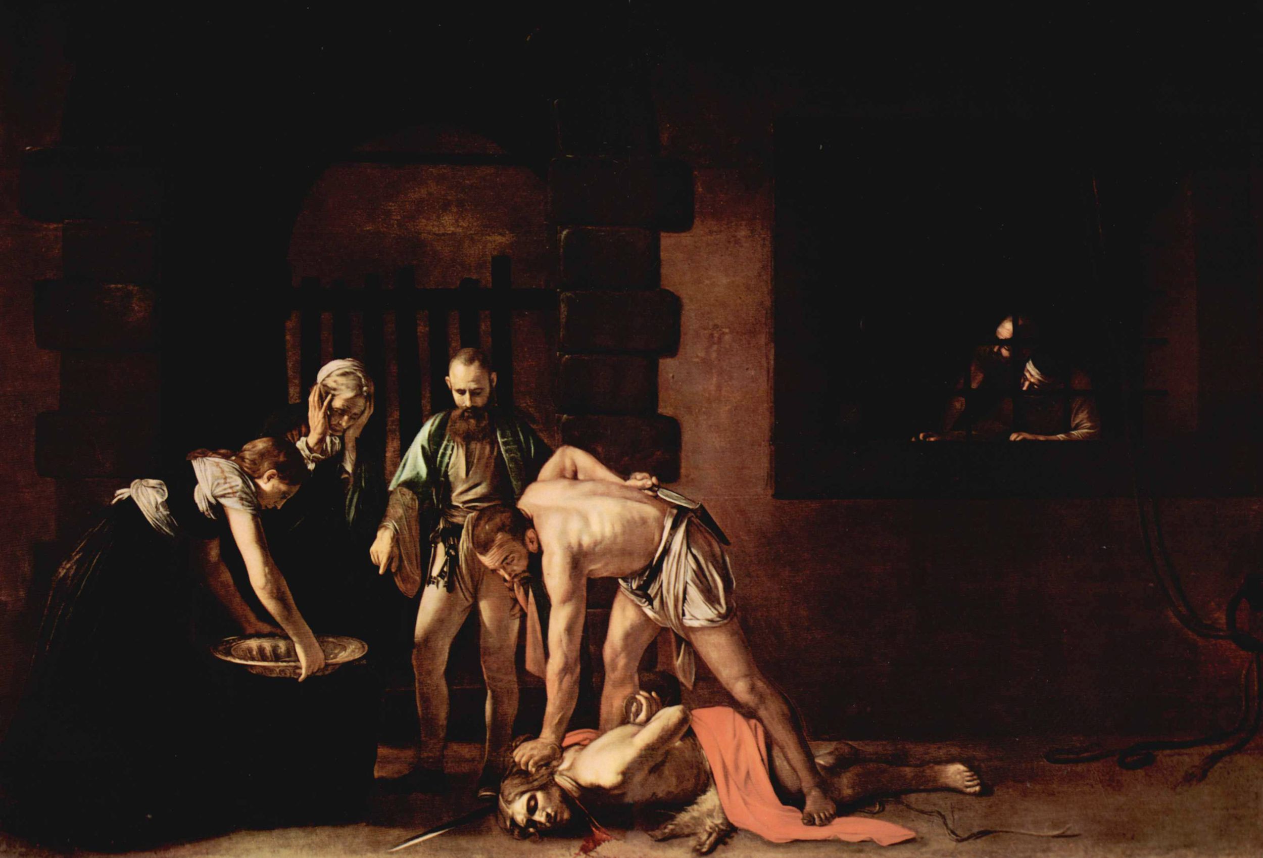 «Обезглавливание Иоанна Крестителя» (Караваджо). Википедия