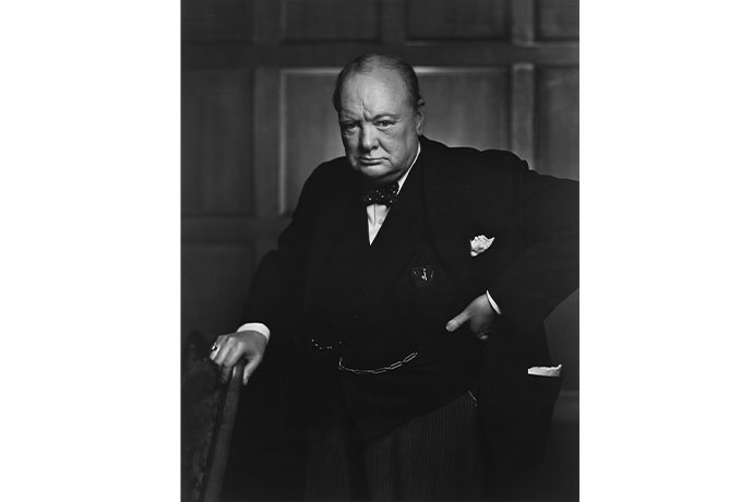 Уинстон Черчилль. Фотография «Рычащий лев» Юсуфа Карша