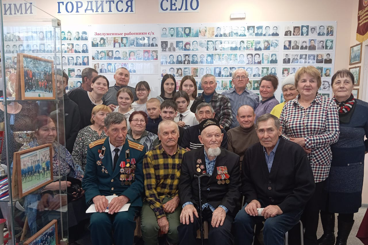 Музей в селе Старое Максимкино принимает ветеранов