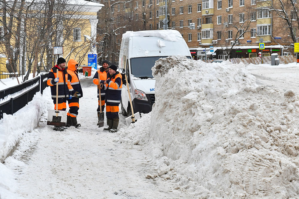 Снежная погода в Москве, 19 декабря 2022 год