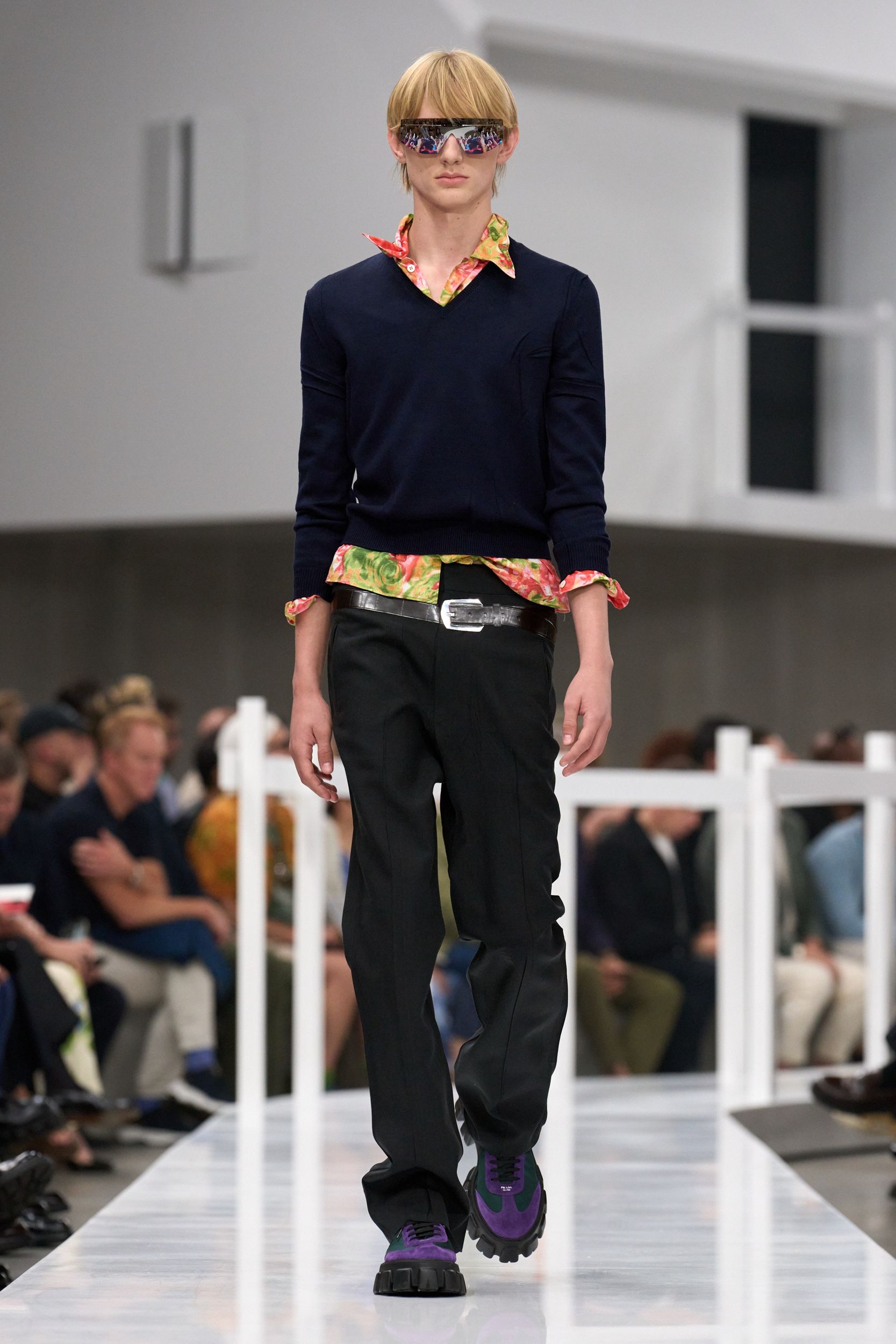 Prada Spring 2025 Menswear | Isidore Montag | Gorunway.com