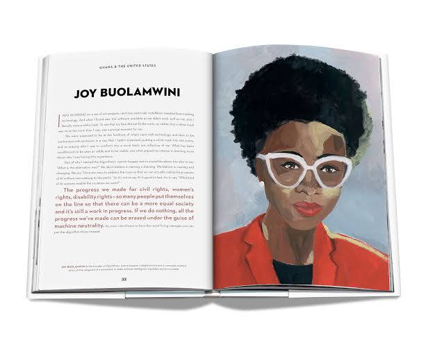 Joy Buolamwini, гано-американо-канадский ученый-компьютерщик и цифровой активист из MIT Media Lab. Джой представляет себя «поэтом кода, дочерью искусства и науки».