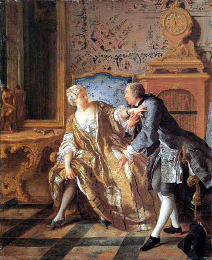 «The
Garter», 1725 де Труа Жан Франсуа    