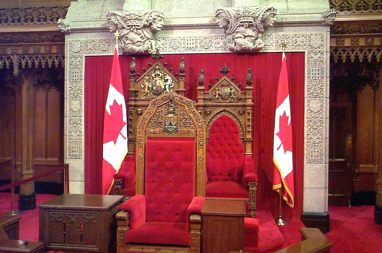 Место спикера в парламенте Канады