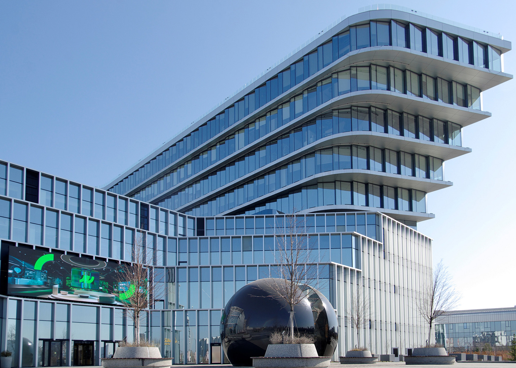 Инновационный научно-технологический центр МГУ «Воробьёвы горы», кластер «Ломоносов», архитектор Сергей Кузнецов, архитектурное бюро KAMEN Architects