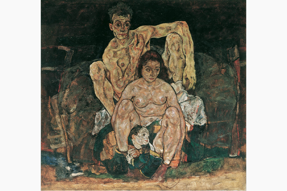 Эгон Шиле. «Семья», 1918 год / Верхний Бельведер, Вена