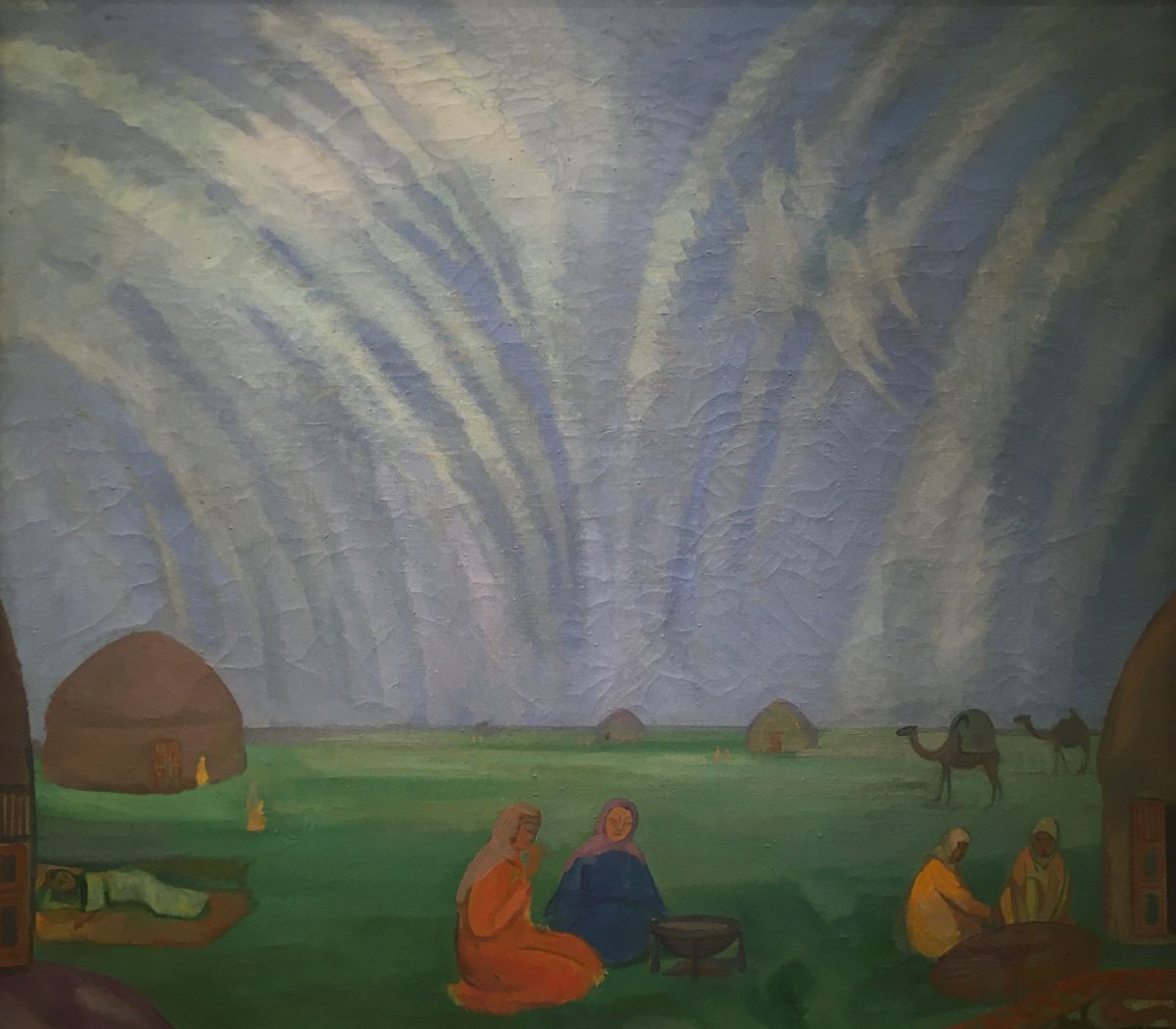 Павел Кузнецов. «Мираж в степи» (1912) ГТГ