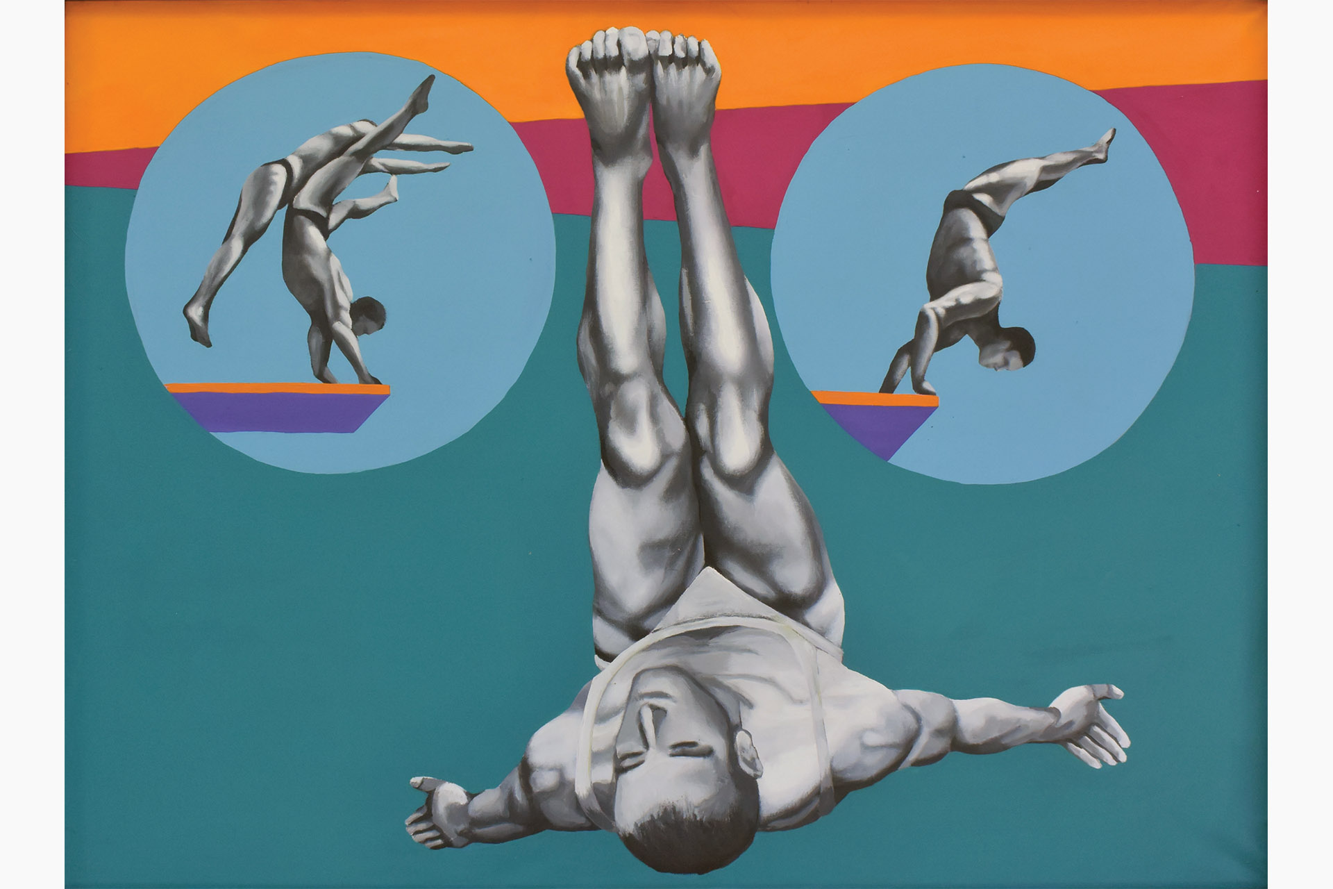 Георгий Гурьянов. «Прыжки в воду», 1989 год