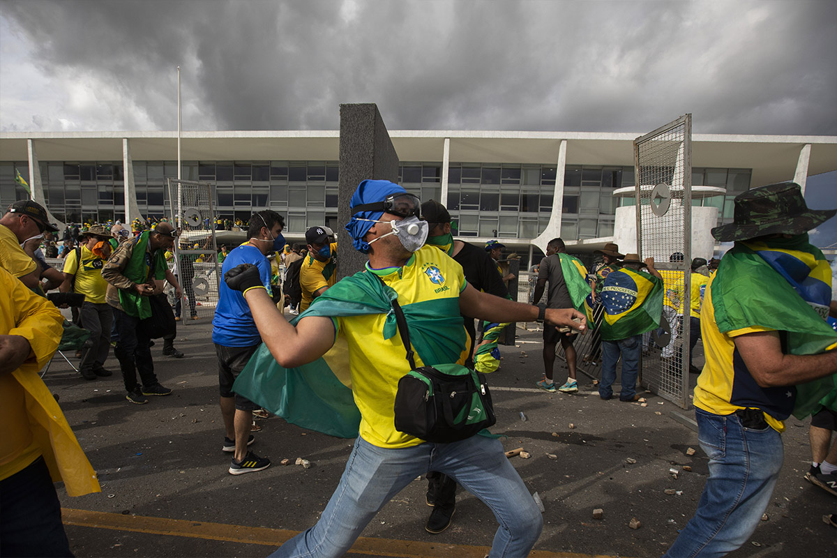 Акции протеста в Бразилии, 8 января 2022 года