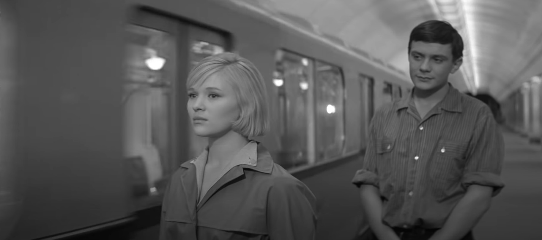 Кадр из фильма «Я шагаю по Москве»