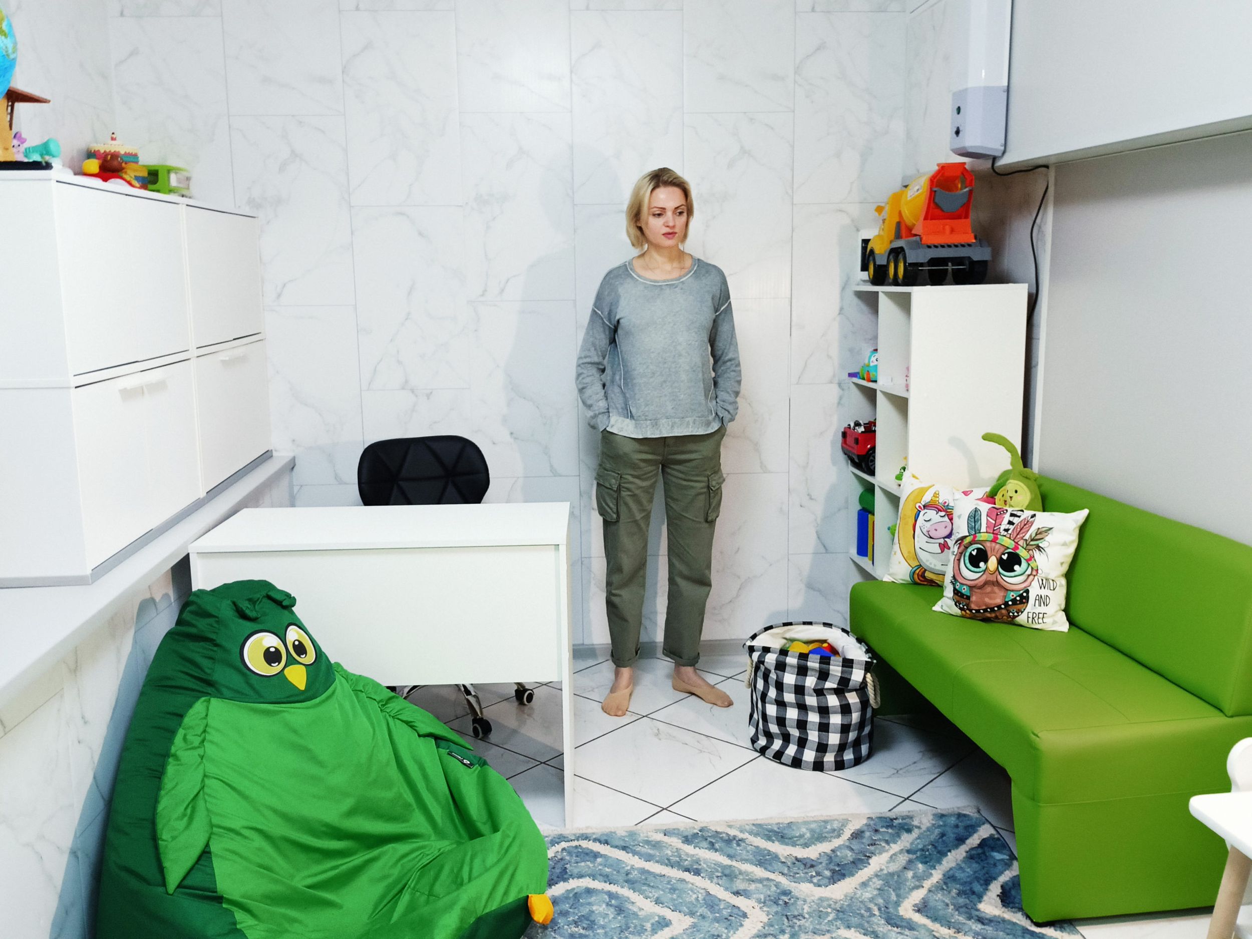 Татьяна Замилова в помещении реабилитационного центра Фото: Светлана Ломакина для ТД