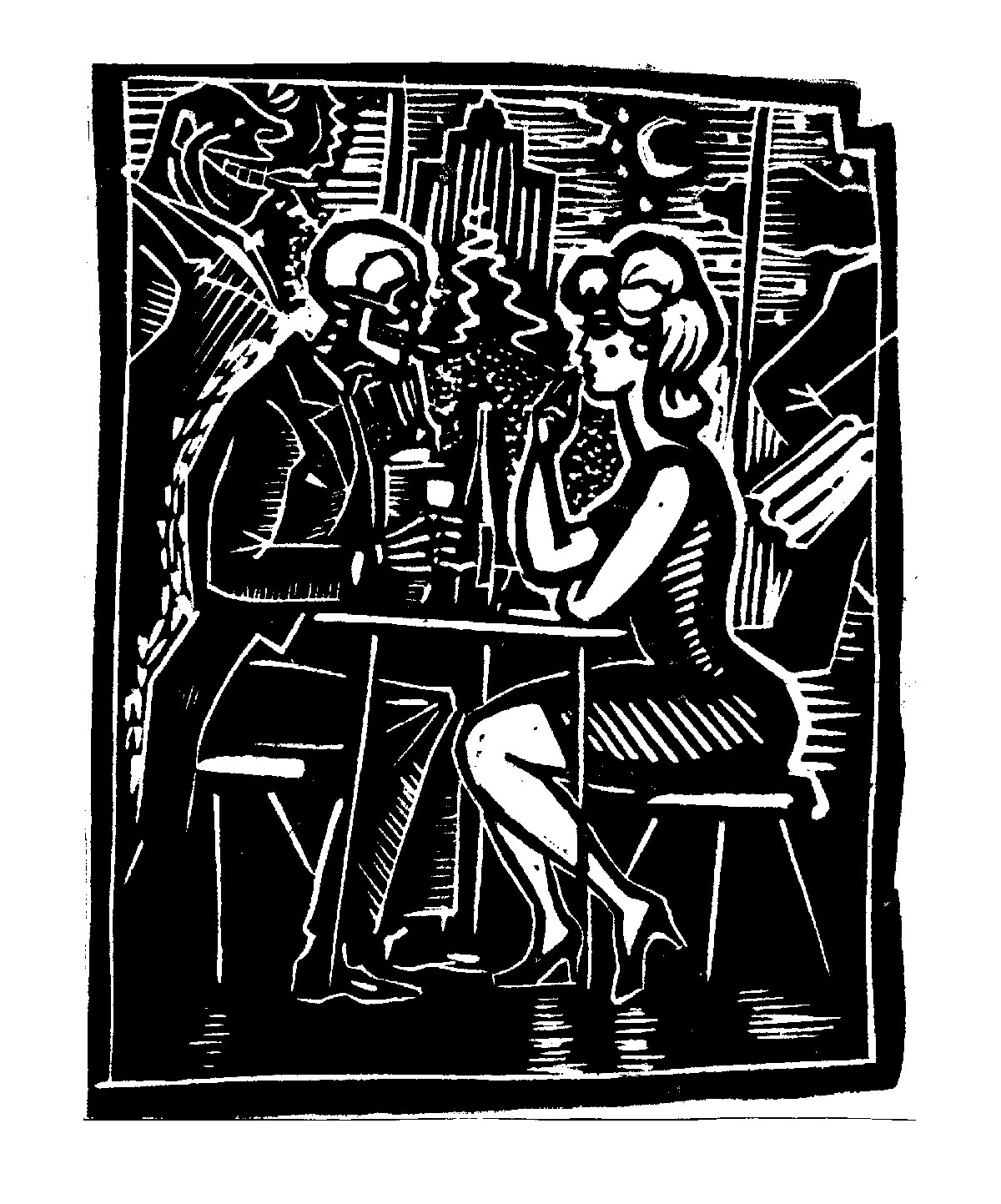 Владимир Ковенацкий, «Девушка и смерть», 1962 год