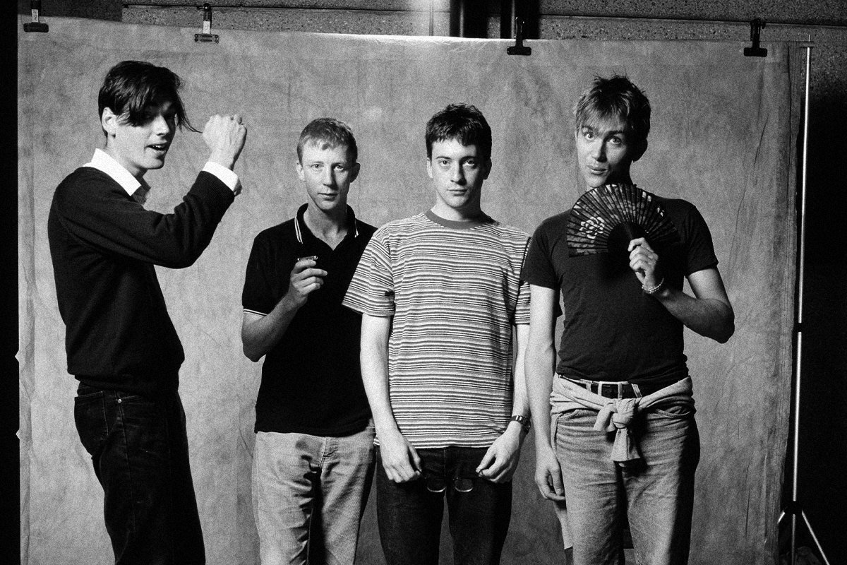 Участники группы Blur, 1994 год