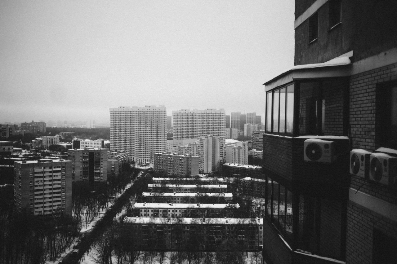Вид с двадцать пятого этажа из тренировочной квартиры Фото: Константин Чалабов для ТД