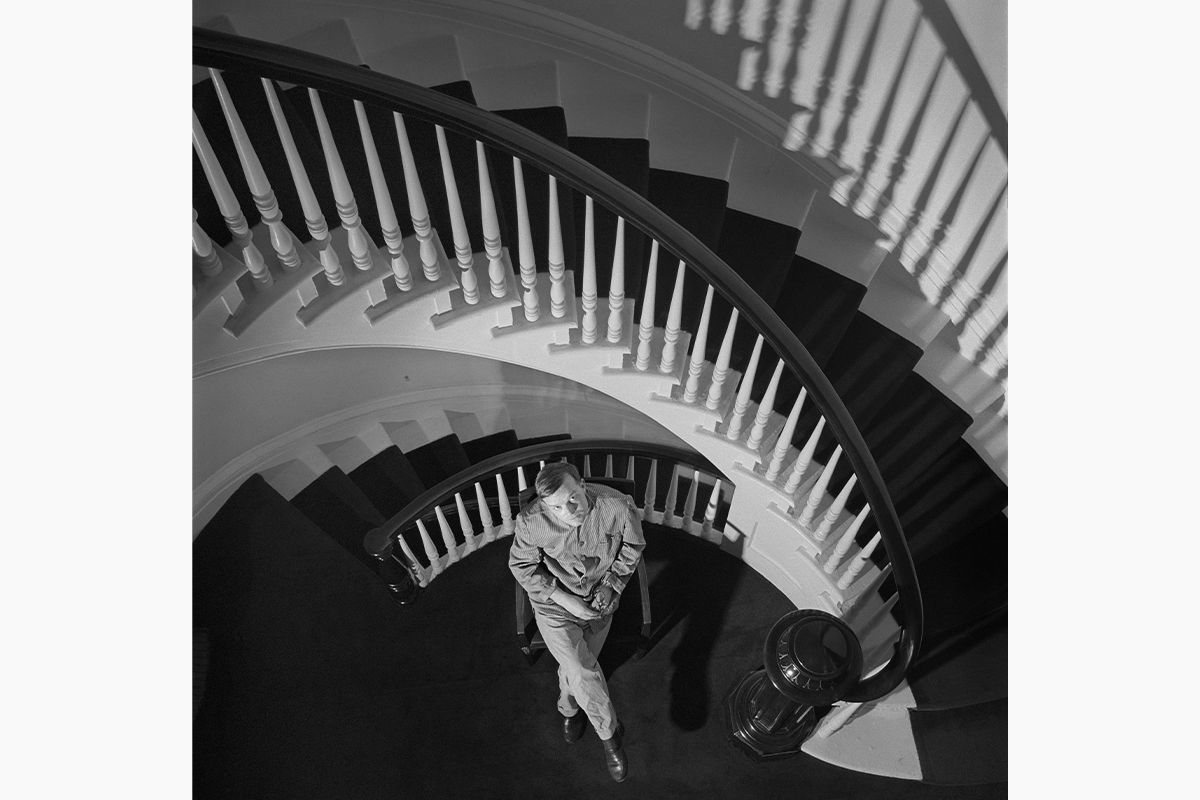 Трумен Капоте в своем доме, 1958 год