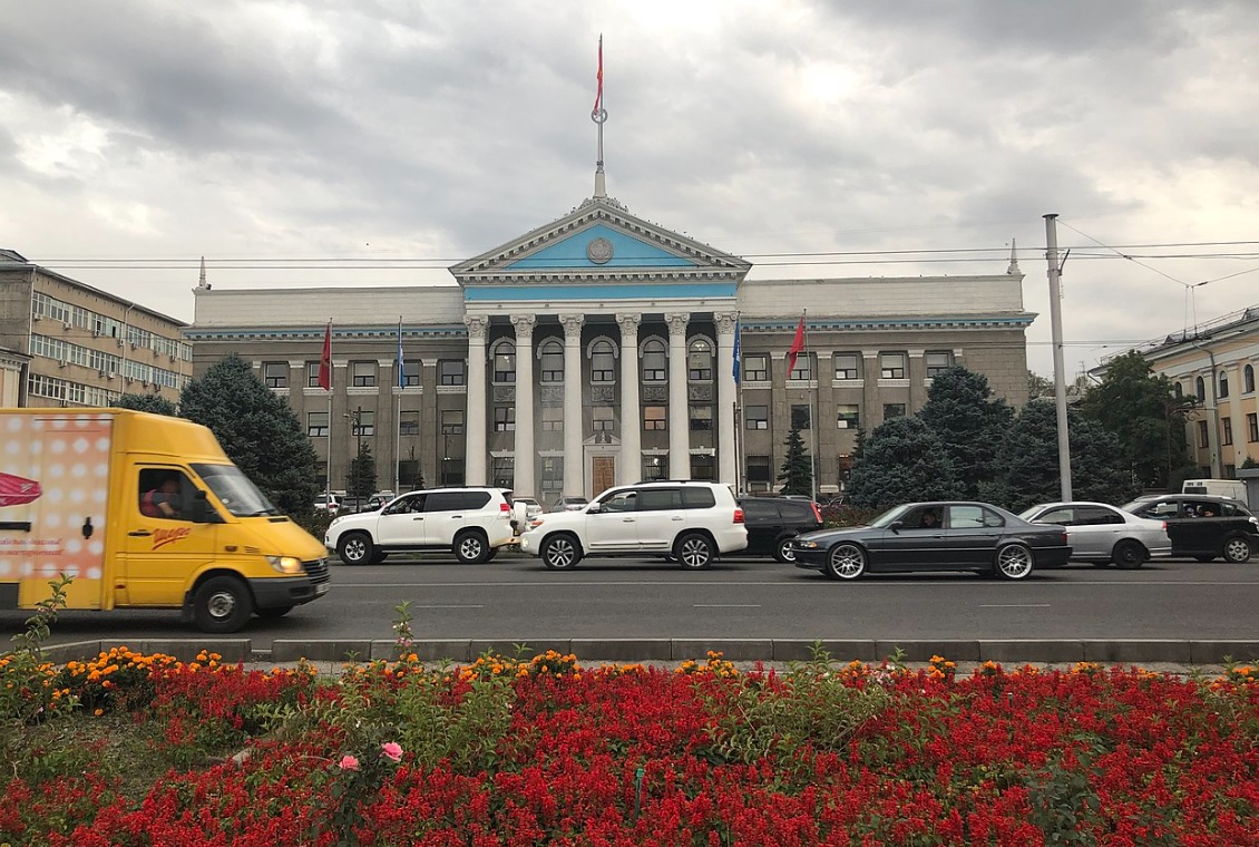 Здание мэрии Бишкека, Киргизия