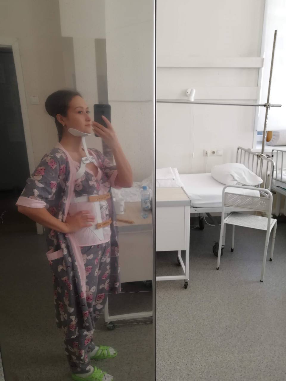  Алина Строкова в больнице с переломом позвоночника