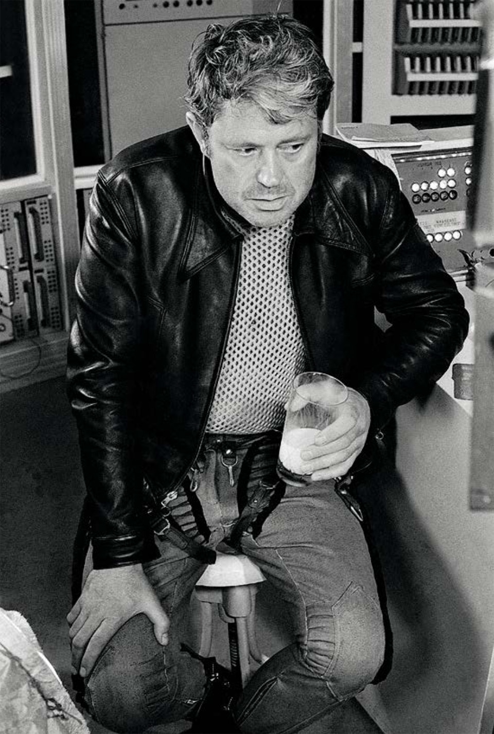 Донатас Банионис на съемках фильма «Солярис», 1971 год