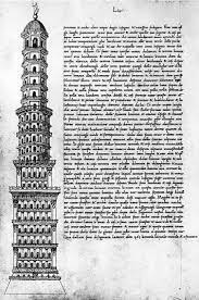 Филарете Трактат об архитектуре Рисунок обелиска