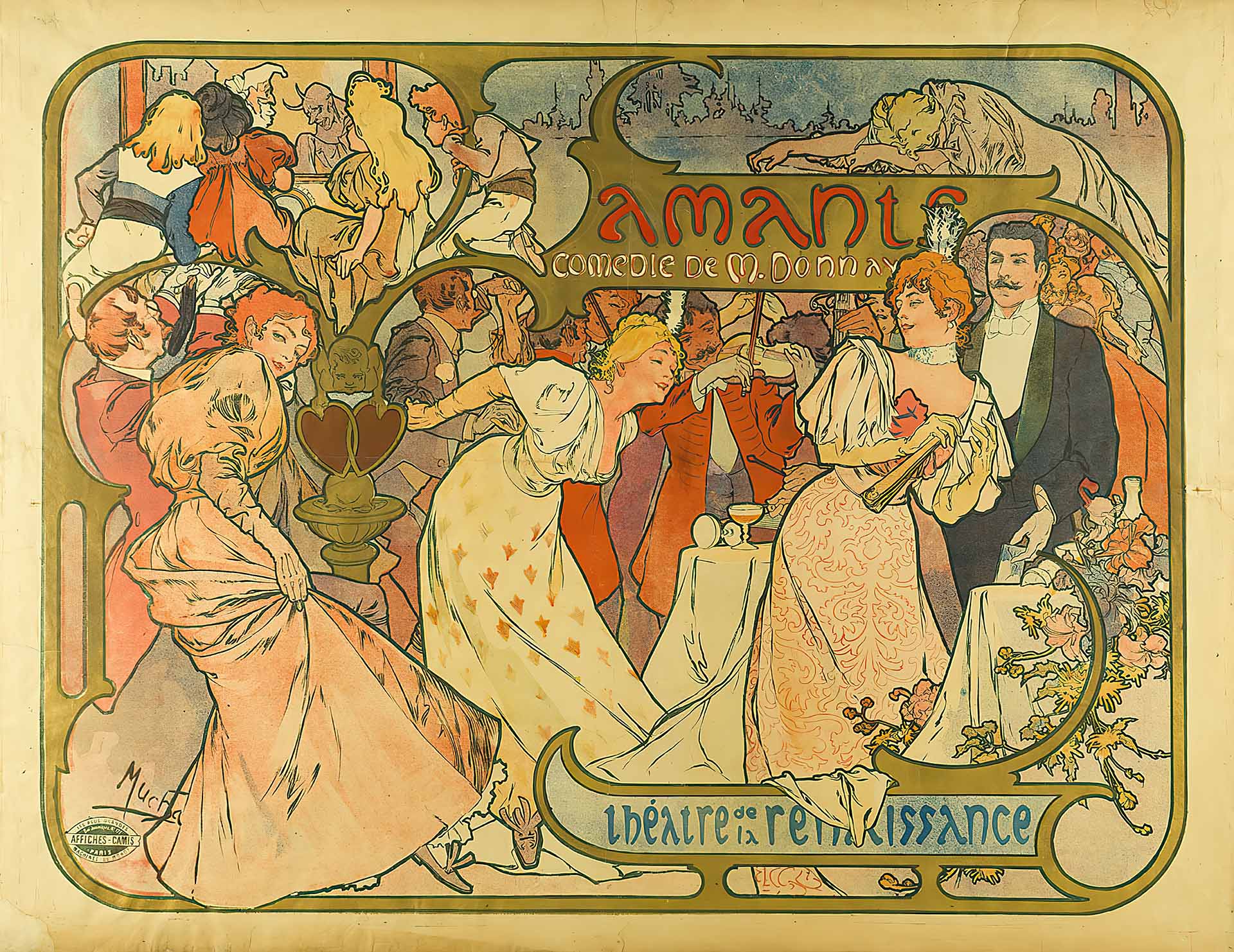 «Любовники», 1895 год