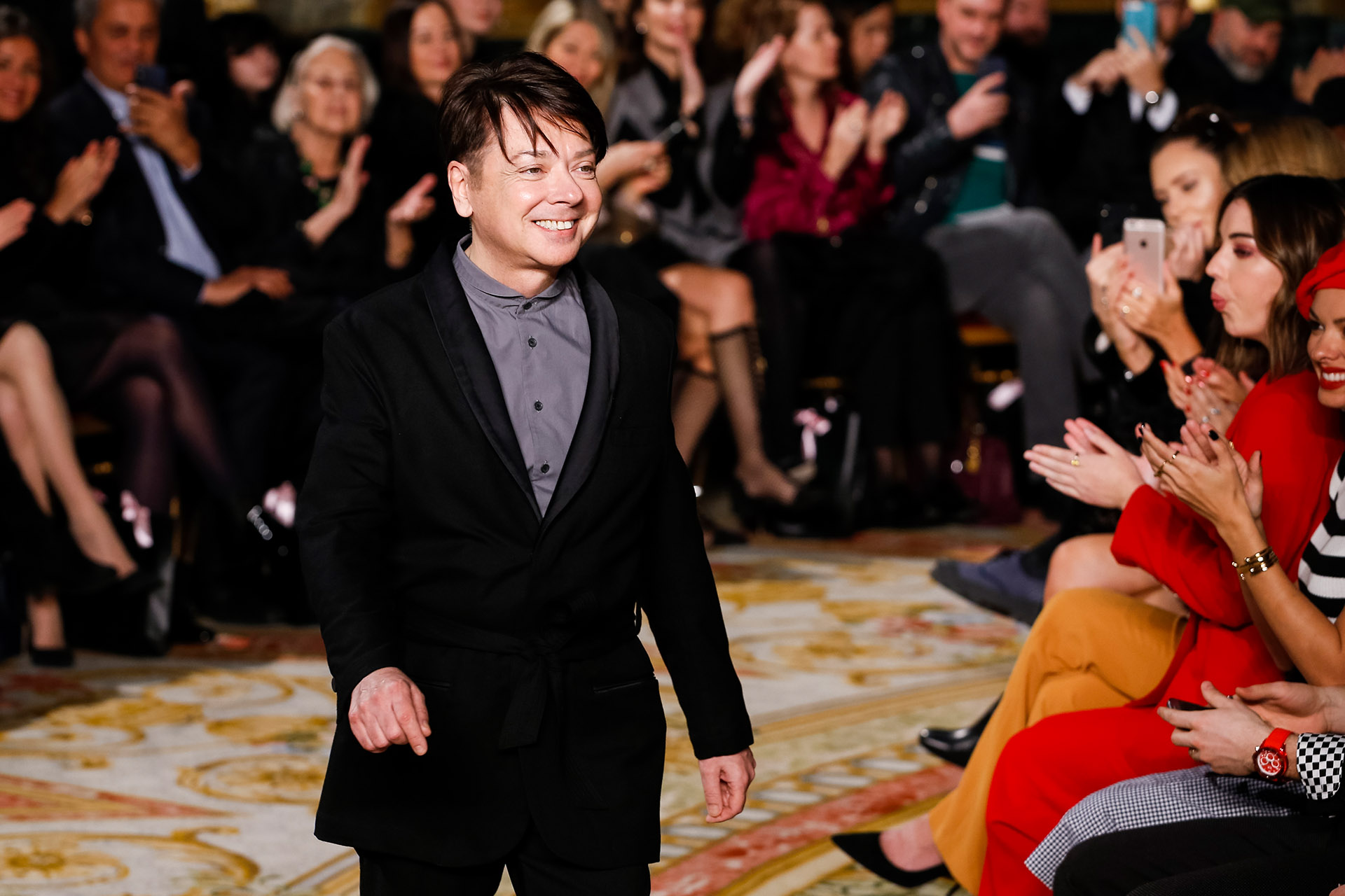 Валентин Юдашкин во время Парижской недели моды, 2018 год