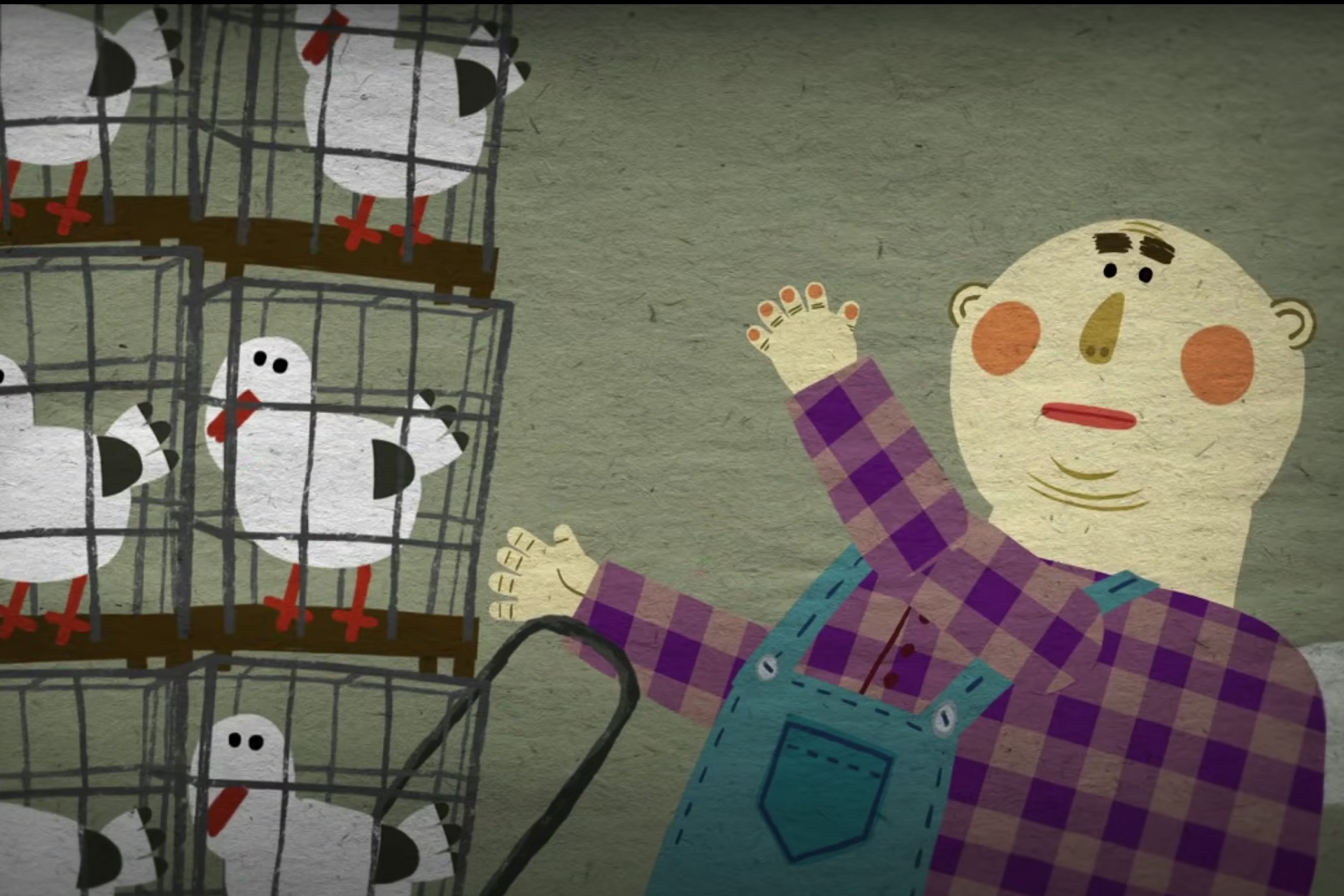 Кадр из мультфильма   «Друзья»