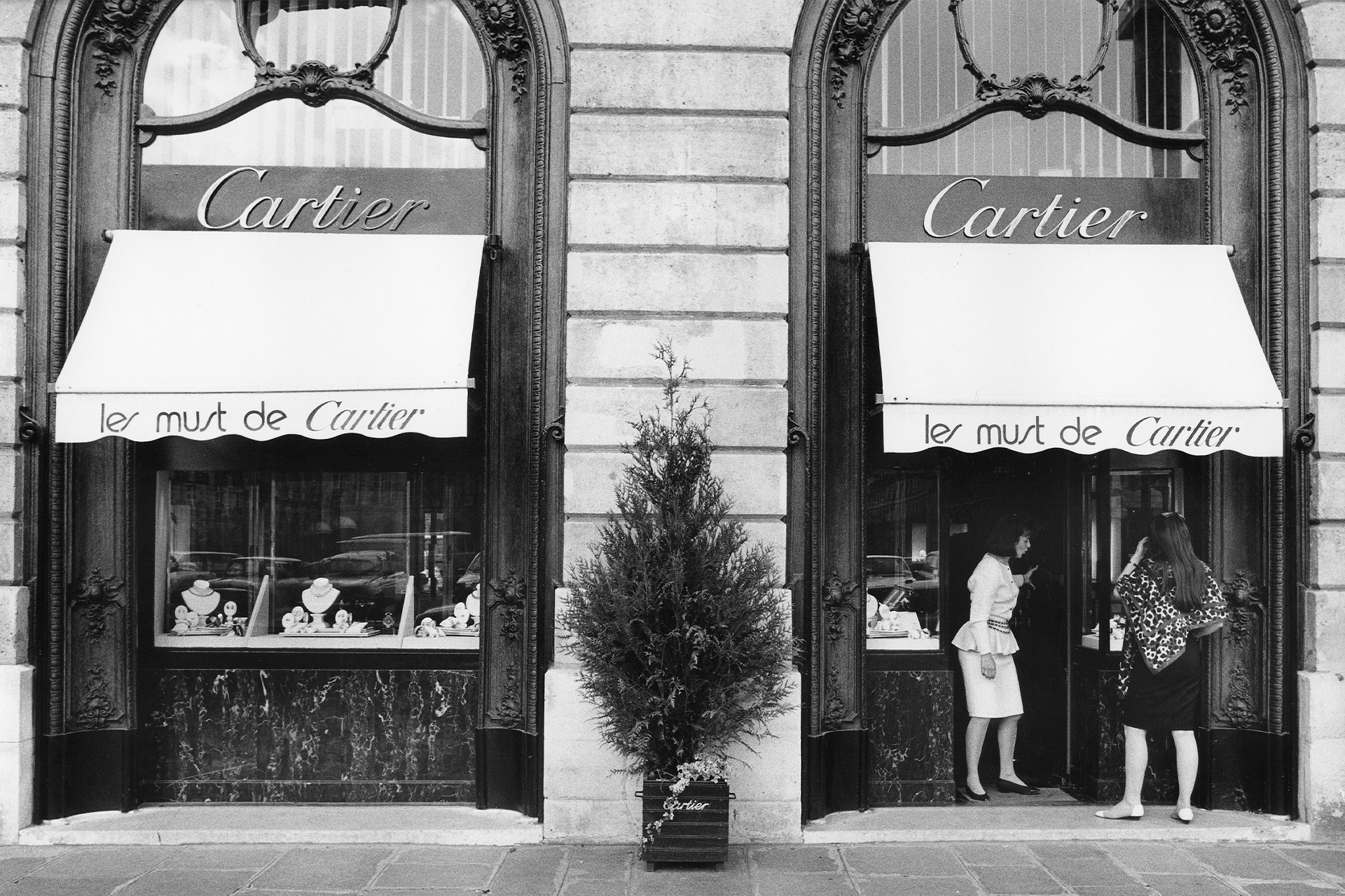 Магазин Cartier на Вандомской площади. Франция, Париж