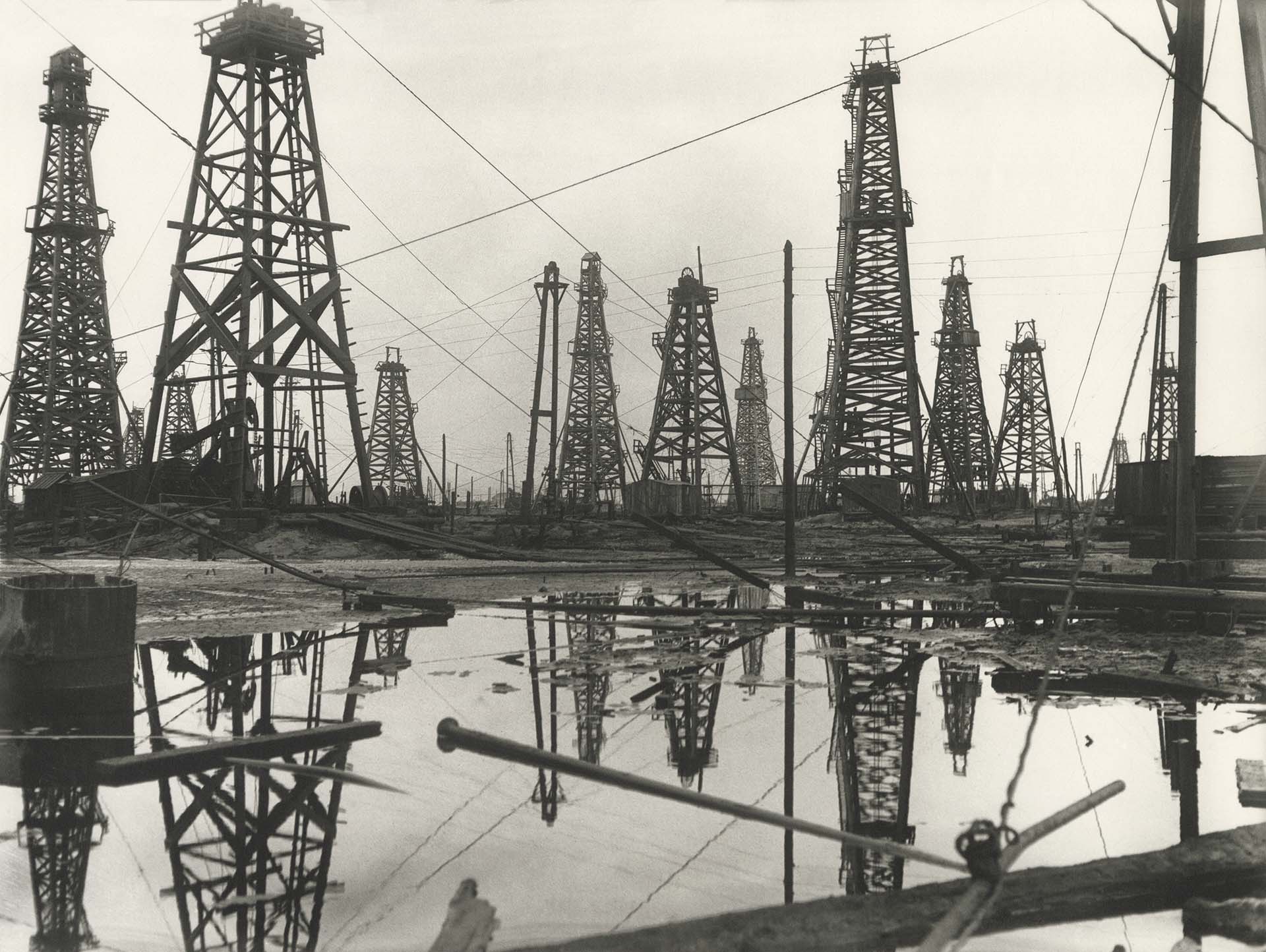 Аркадий Шайхет, «Вышки на воде», Азербайджанская ССР, 1930 год