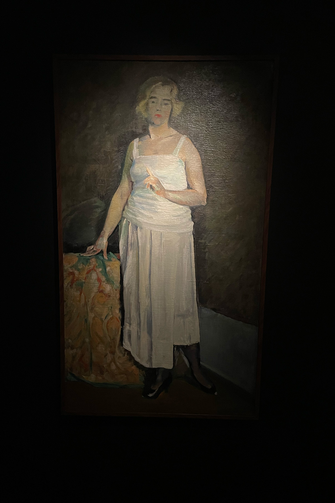 Александра Кольцова-Быкова, автопортрет, 1927 год
