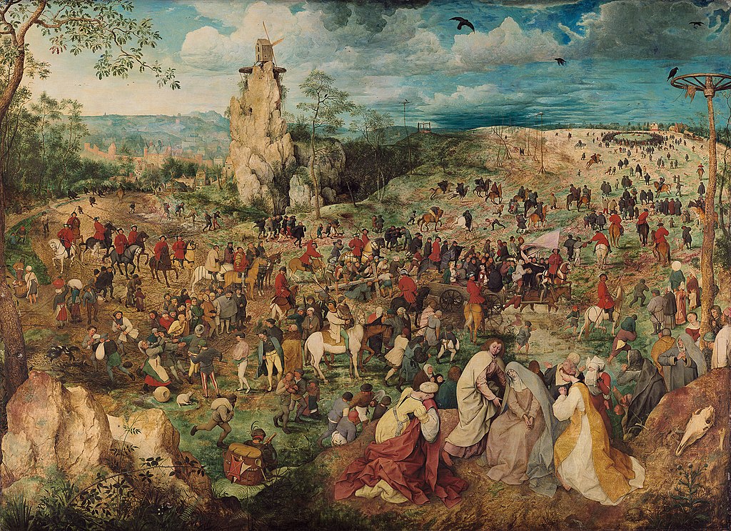 Несение креста (Путь на Голгофу) 1564 г. Музей истории искусств Вена