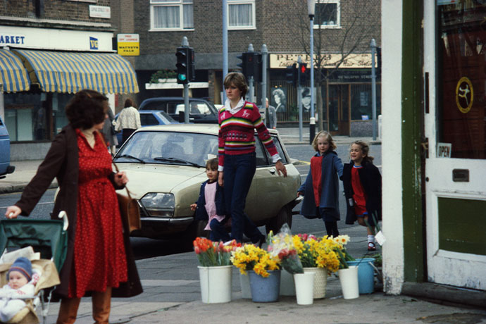 Диана Спенсер с детьми из детского сада «Молодая Англия». Лондон, 1981 год