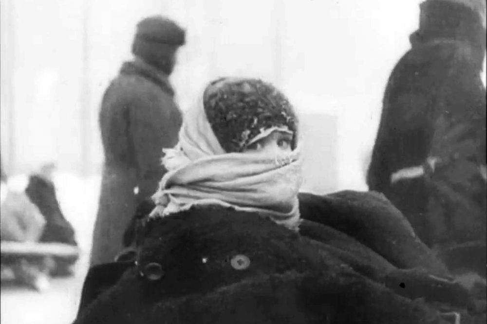 Кадр из фильма «Ленинград в борьбе»