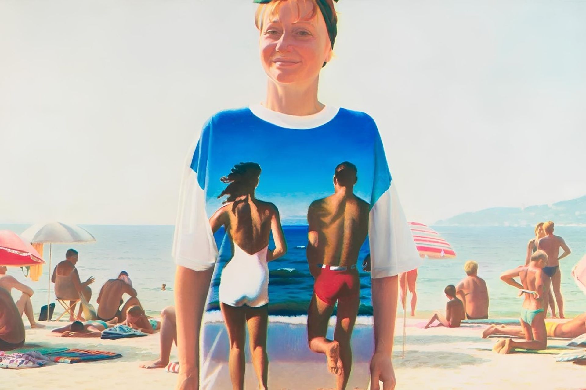 Эрик Булатов. Футболка. 1993. Из коллекции Фонда «Синара»