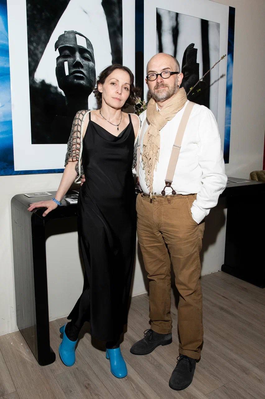Фотограф Давид Глориан с супругой, фото предоставлено пресс-атташе Клуба «418»
