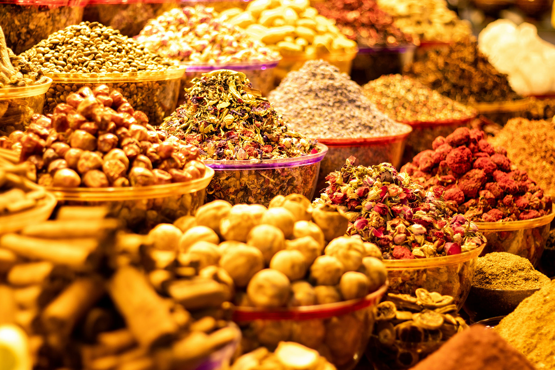 На рынке специй Spice Souk