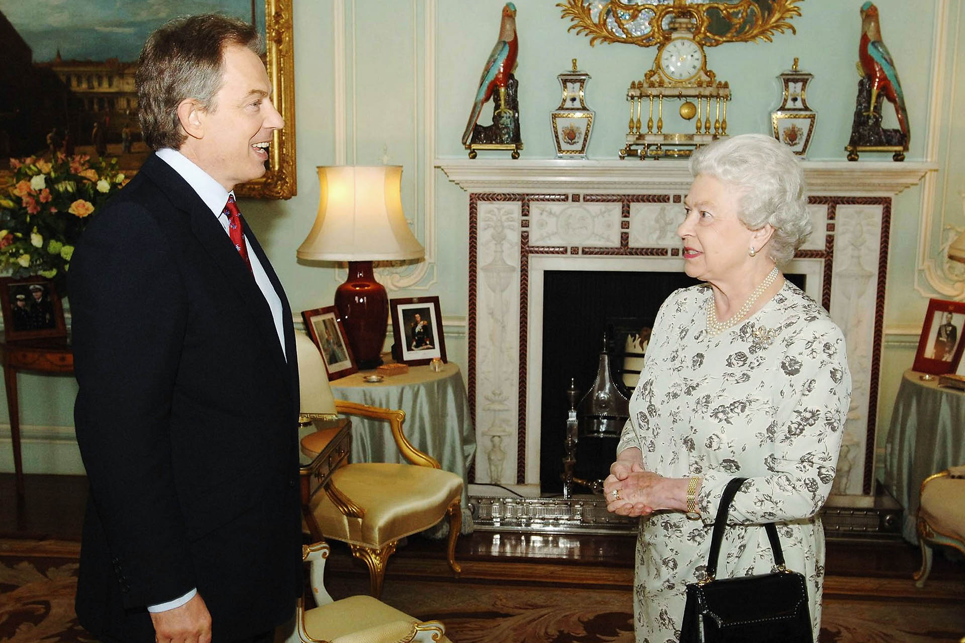 Елизавета II и Тони Блэр