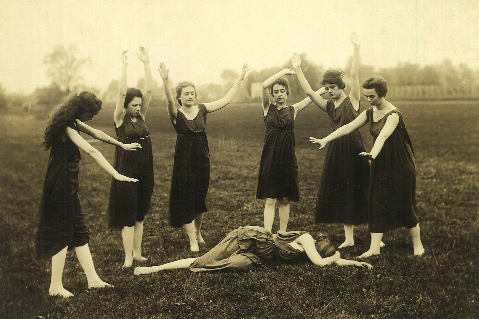 Школа пластического танца Айседоры Дункан, 1920 год