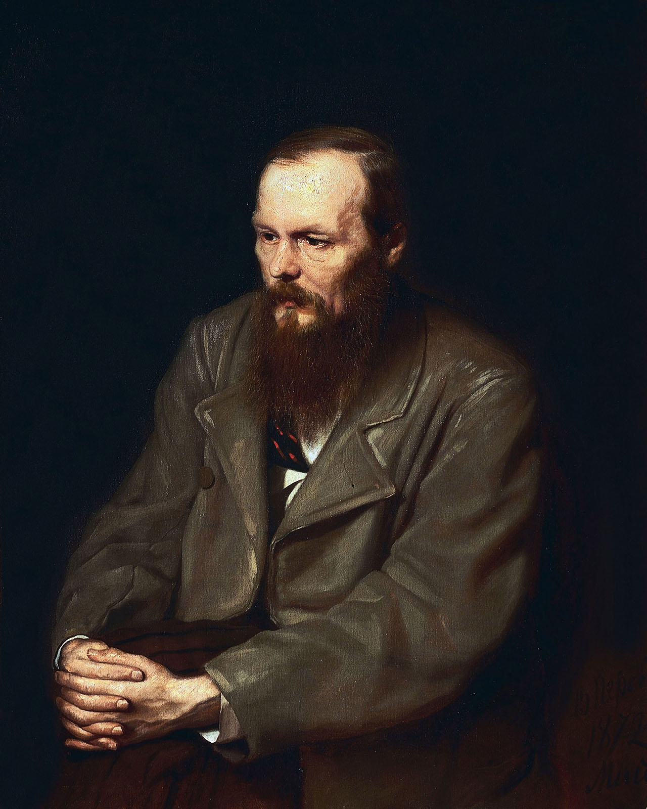 «Портрет Ф.М. Достоевского», Василий Перов, 1872 год