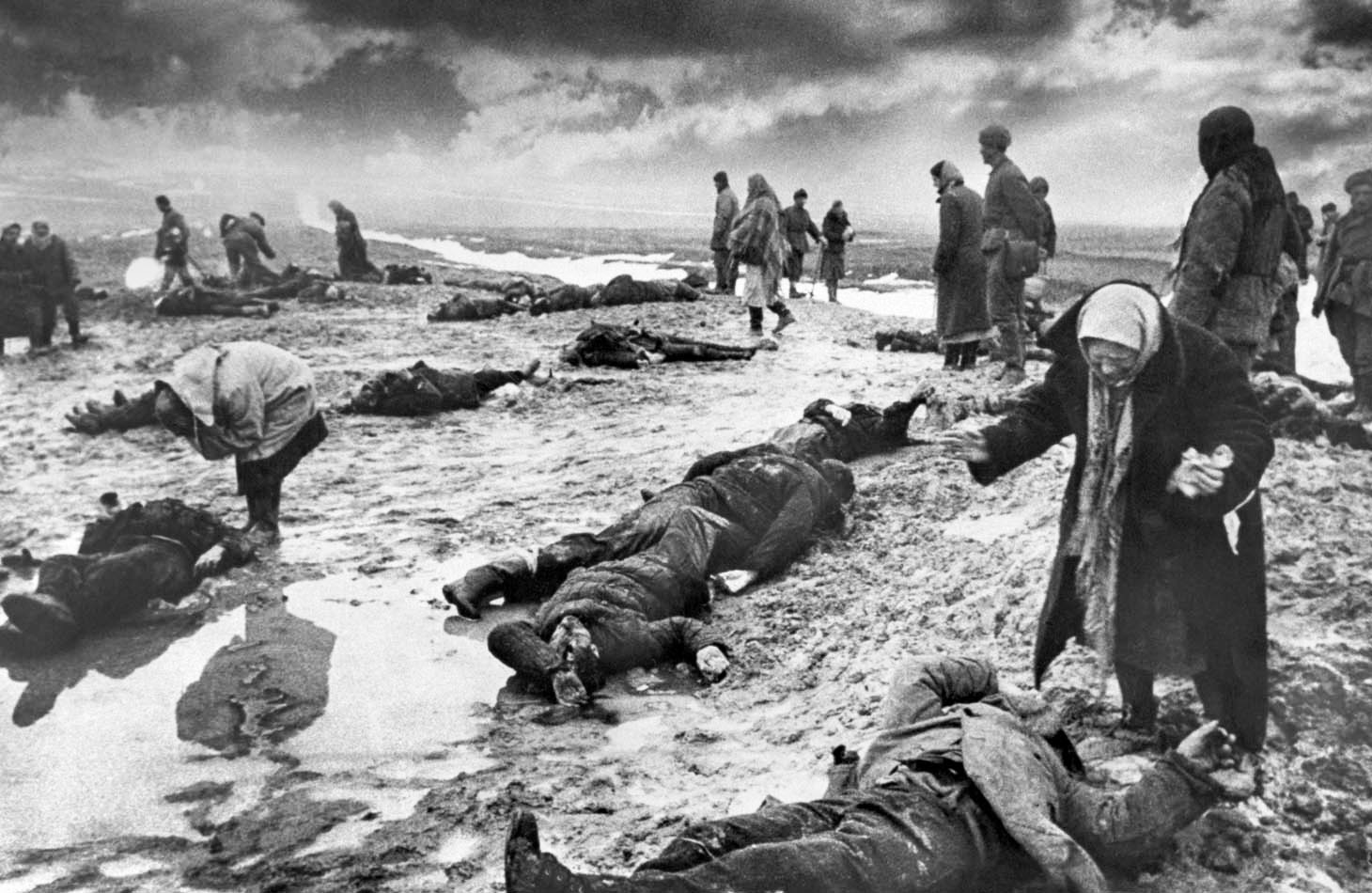 «Горе», из серии «Так это было…», январь 1942 года