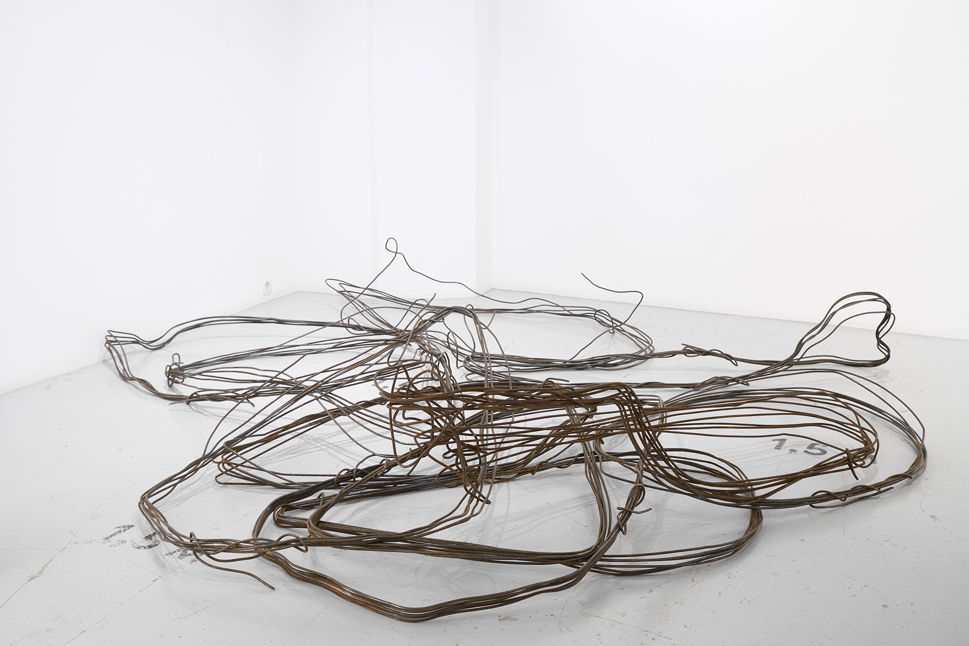 Аня Желудь, тотальная инсталляция «Абзац» в PA Gallery, 2025 год