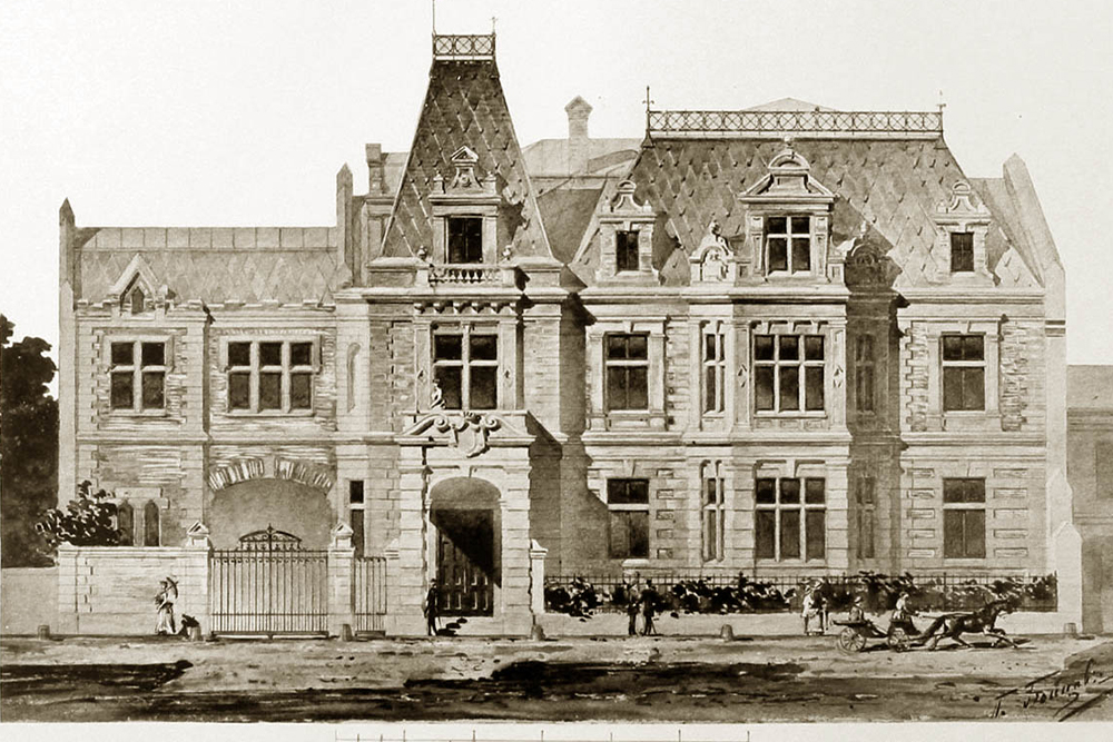 Дом Б. В. Святополк-Четвертинского, 1890 год