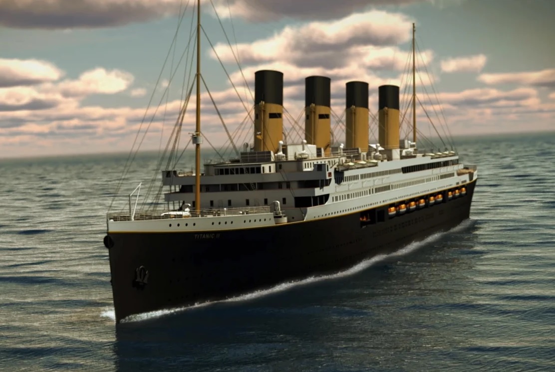 Кадр из промо-ролика лайнера «Титаник II»